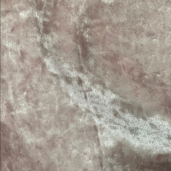 Cold shoulder crushed velvet body on dress - Picture 3 of 5